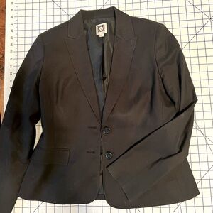 Ann Klein fitted blazer jacket 6 EUC